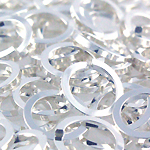 Argentium Silver Square Wire Rings