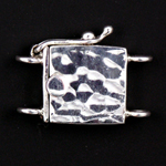 Hammered Box Clasp